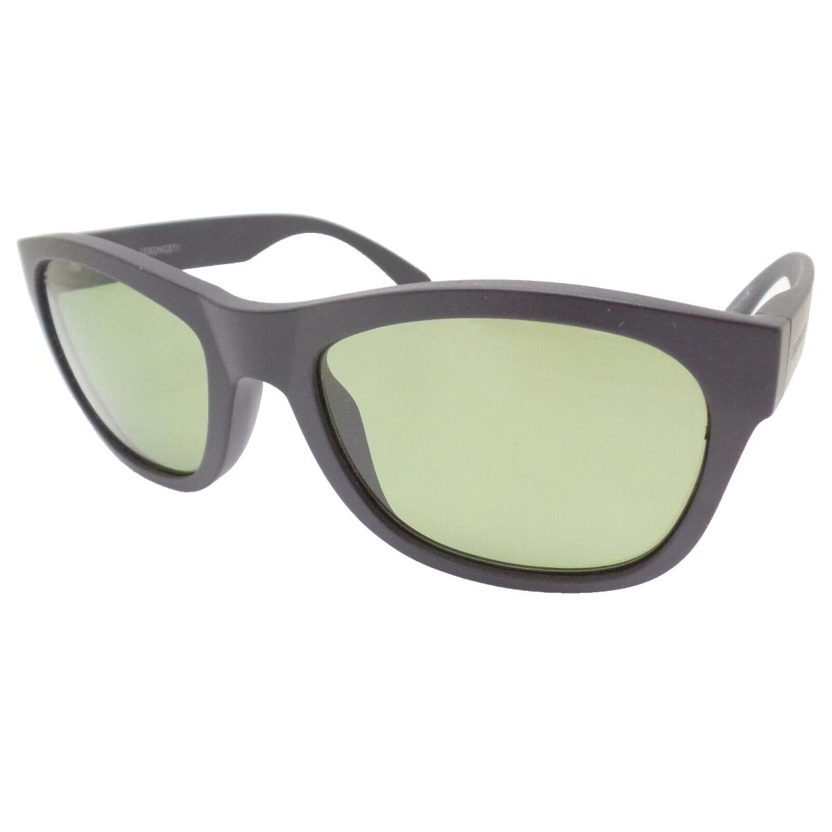 Serengeti Sport Chandler Matte Black Spirit Green Sunglasses