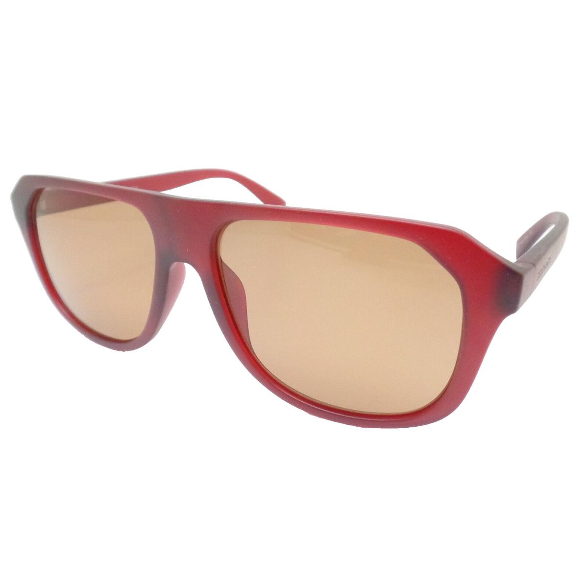 Serengeti Sport Oatman Frosted Burgundy Brown Polarized Sunglasses