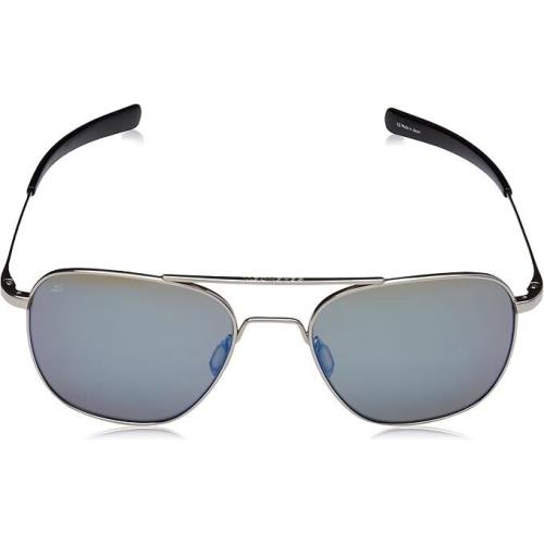 Serengeti Sortie Blue Polarized Photochromic Titanium Sunglasses