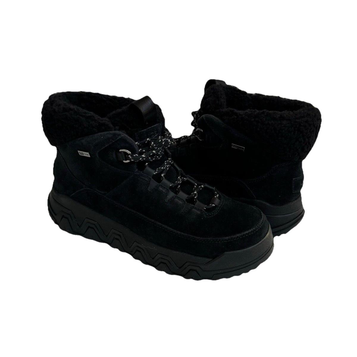 Ugg Terretrail Cozy Lace Black Waterproof Shearling Sneakers US 8 / EU 39 / UK 6