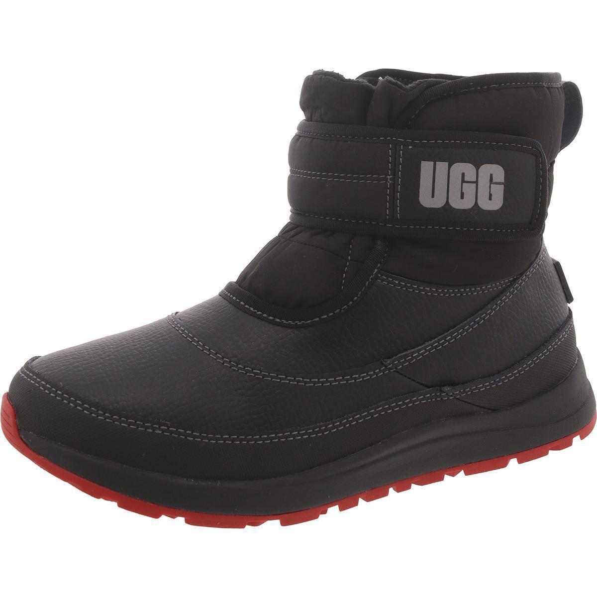 Ugg Boys Black Winter Snow Boots Shoes 5 Medium B M Big Kid Bhfo 5740