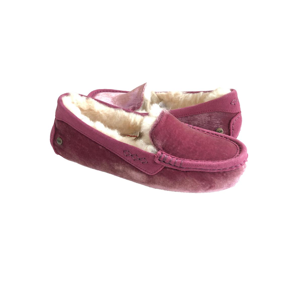 Ugg Ansley Velvet Bougainvillea Shearling Lined Shoe US 7 / EU 38 / UK 5