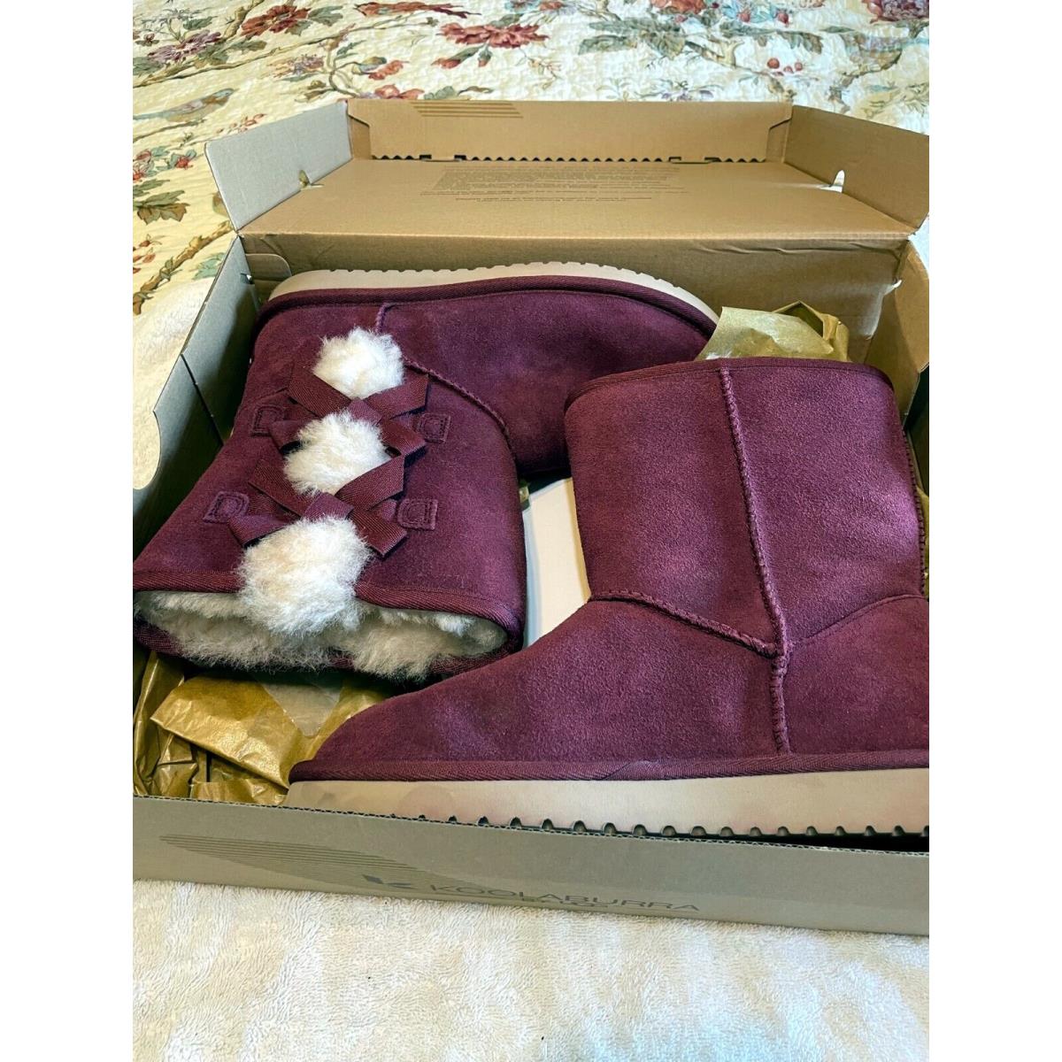 Shoes Boots Koolaburra by Ugg Womens Short Cranberry Size 7M Never Worn B