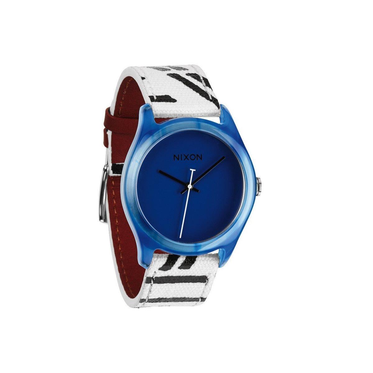 Nixon Women`s Mod Blue Dial Watch - A402-300