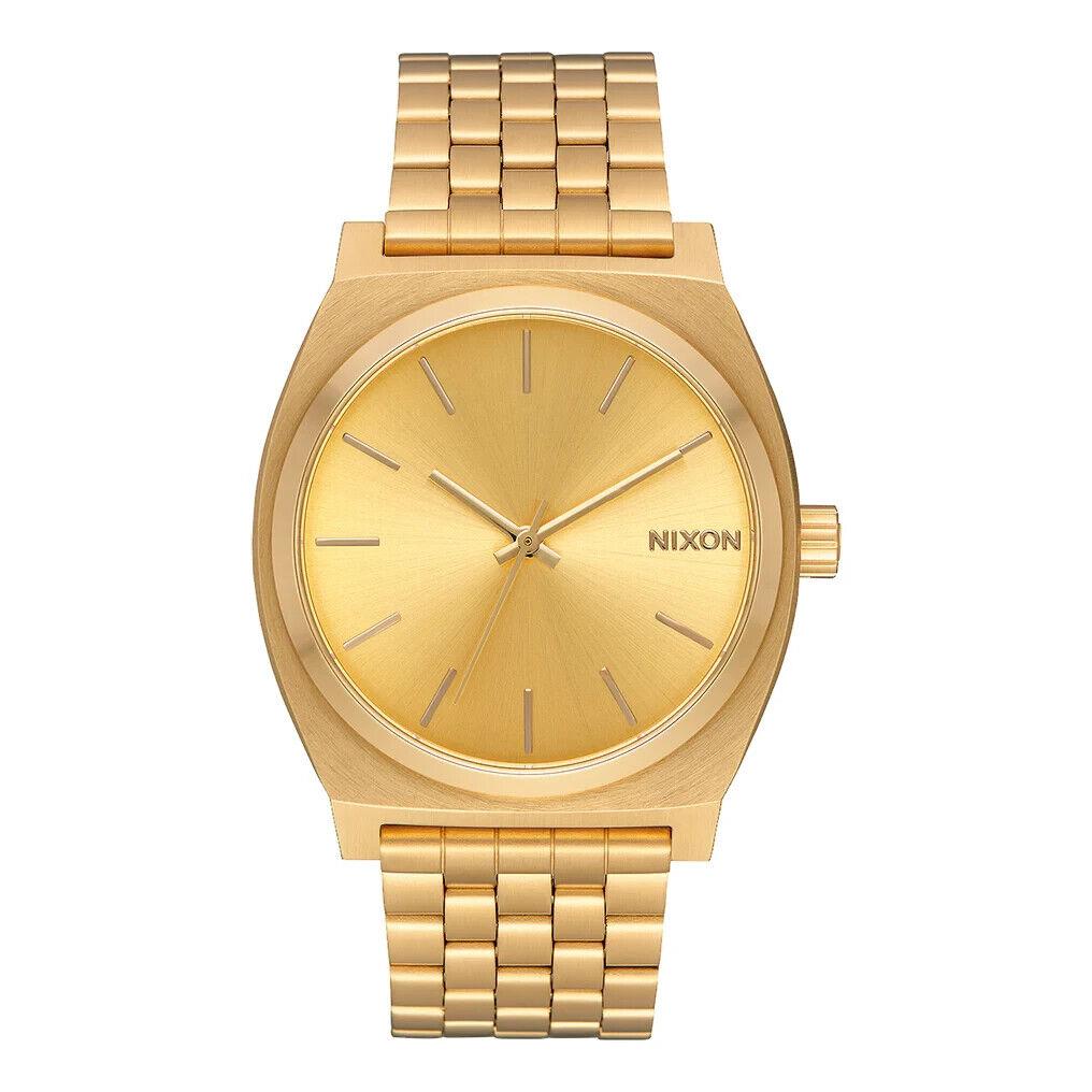 Nixon Men`s Time Teller All Gold / Gold A045-511-00 Watch