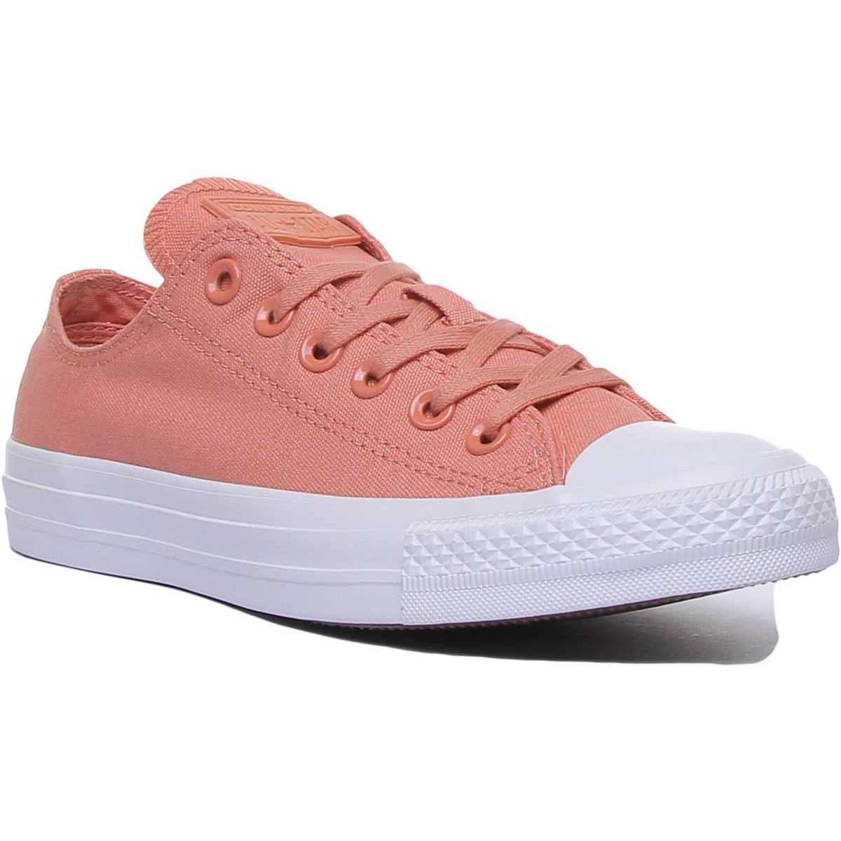 Converse 163307C Chuck Taylor Lace Up Womens Sneaker Peach US 5.5 - 9.5