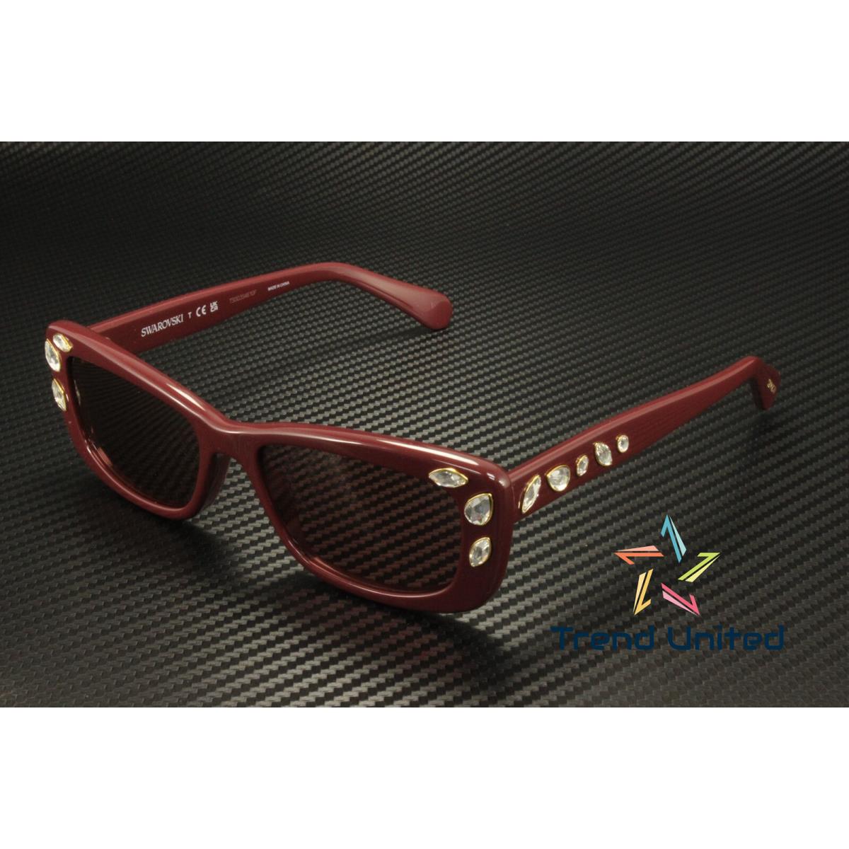 Swarovski SK6008 100869 Burgundy Burgundy 54 mm Women`s Sunglasses