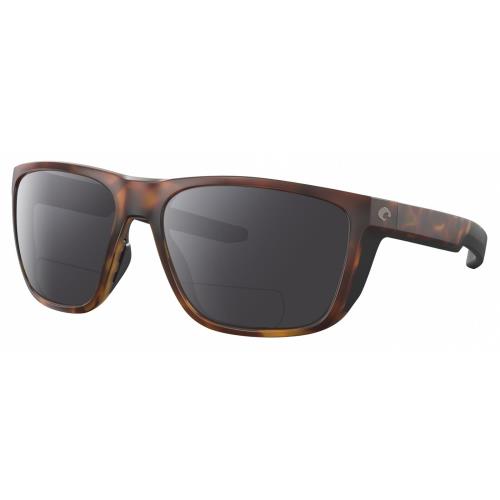 Costa Del Mar Ferg Unisex Polarized Bifocal Sunglass Tortoise Havana 59mm 41 Opt Grey