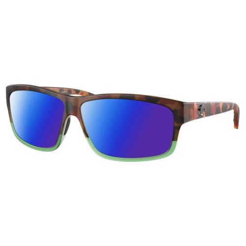 Costa Del Mar Cut Unisex Polarized Sunglasses Tortoise Havana Green Tortuga 60mm