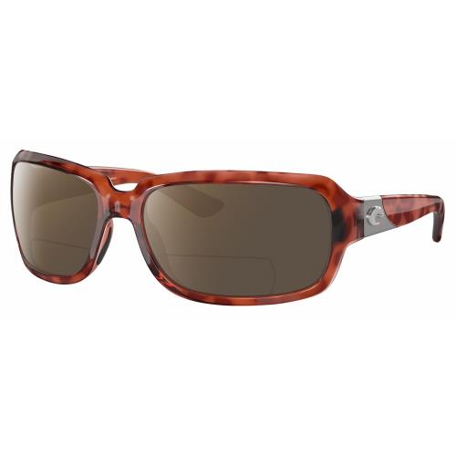 Costa Del Mar Isabela Women`s Polarized Bifocal Sunglasses Tortoise Havana 64 mm Brown