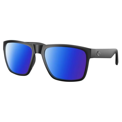 Costa Del Mar Paunch XL Unisex Designer Polarized Sunglass Black 59 mm 4 Options Blue Mirror Polar