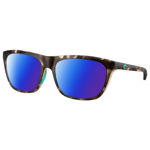 Costa Del Mar Cheeca Women`s Polarized Sunglasses Tortoise Havana Turquoise 57mm