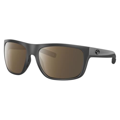 Costa Del Mar Broadbill Unisex Polarized Sunglasses in Gray Black 61mm 4 Options Amber Brown Polar