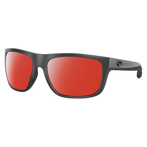 Costa Del Mar Broadbill Unisex Polarized Sunglasses in Gray Black 61mm 4 Options Red Mirror Polar