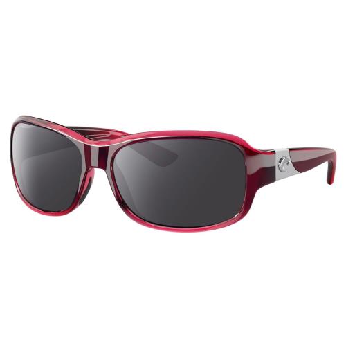 Costa Del Mar Inlet Women Polarized Sunglasses Pink Crystal Silver 58mm 4 Option