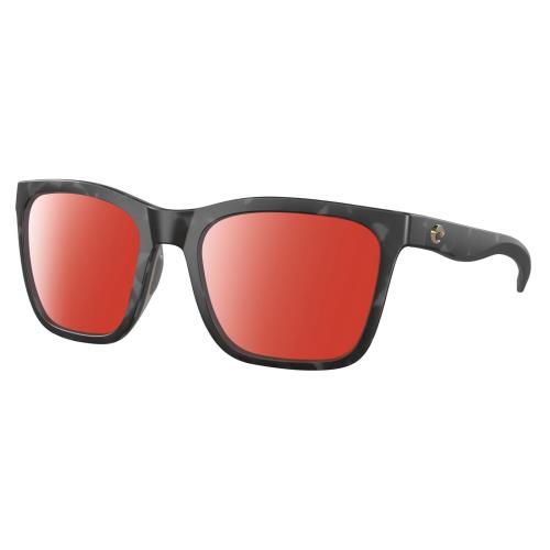 Costa Del Mar Panga Cat Eye Polarized Sunglasses Gray Tortoise Havana 56mm 4 Opt Red Mirror Polar