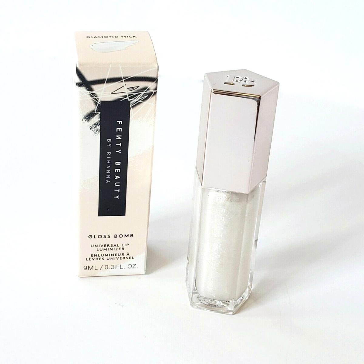 Fenty Beauty Gloss Bomb Universal Lip Luminizer Diamond Milk Full Size Rare