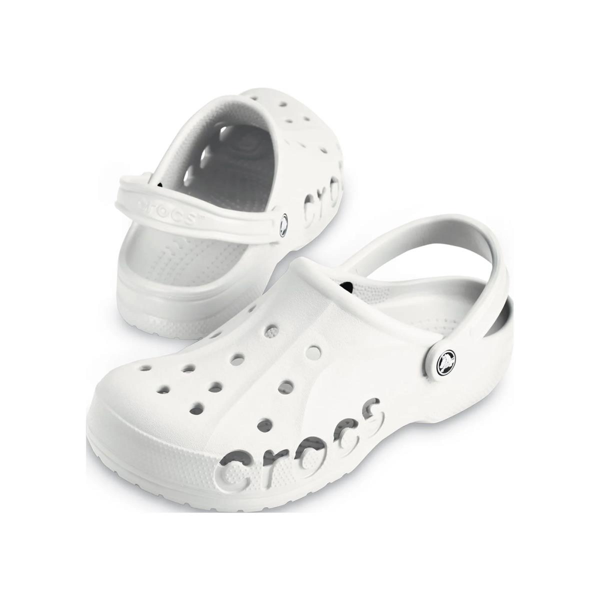 Crocs Baya Clogs For Women - White 10