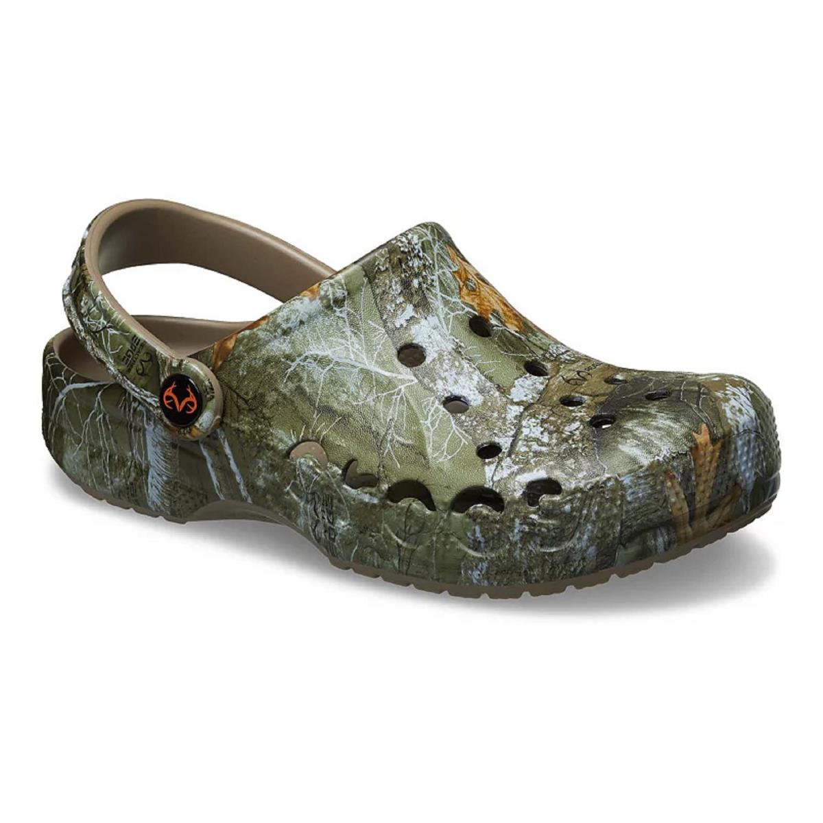 Crocs Realtree Edge Baya Men`s Clogs Multi M4W6