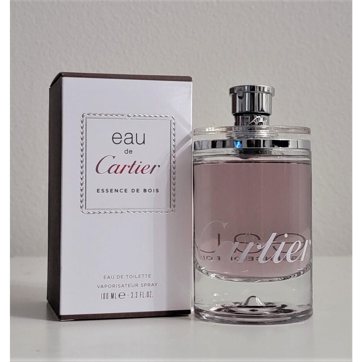 Eau de Cartier Essence de Bois by Cartier 3.4 oz Edt Spy Cologne For Men Unisex