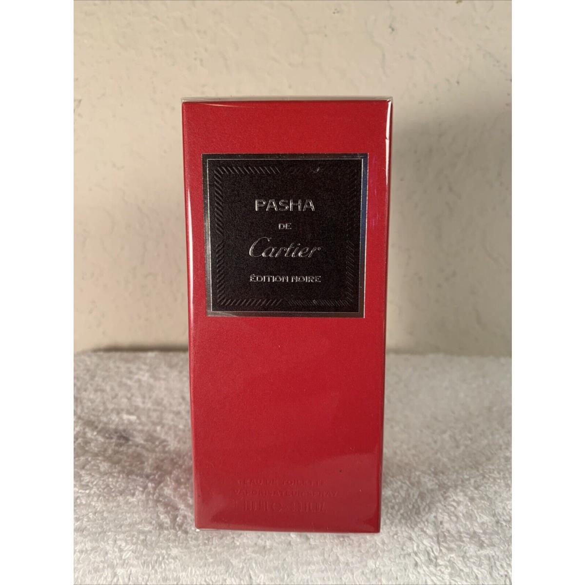 Pasha de Cartier Edition Noire by Cartier 3.3 oz Edt Spray For Men