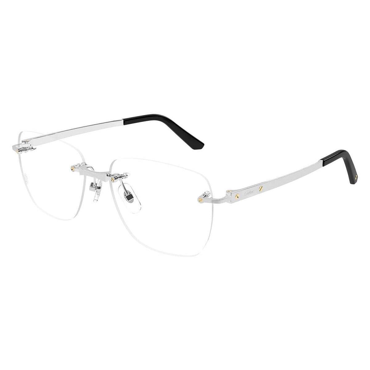 Cartier CT0512o-002 Silver Silver Eyeglasses