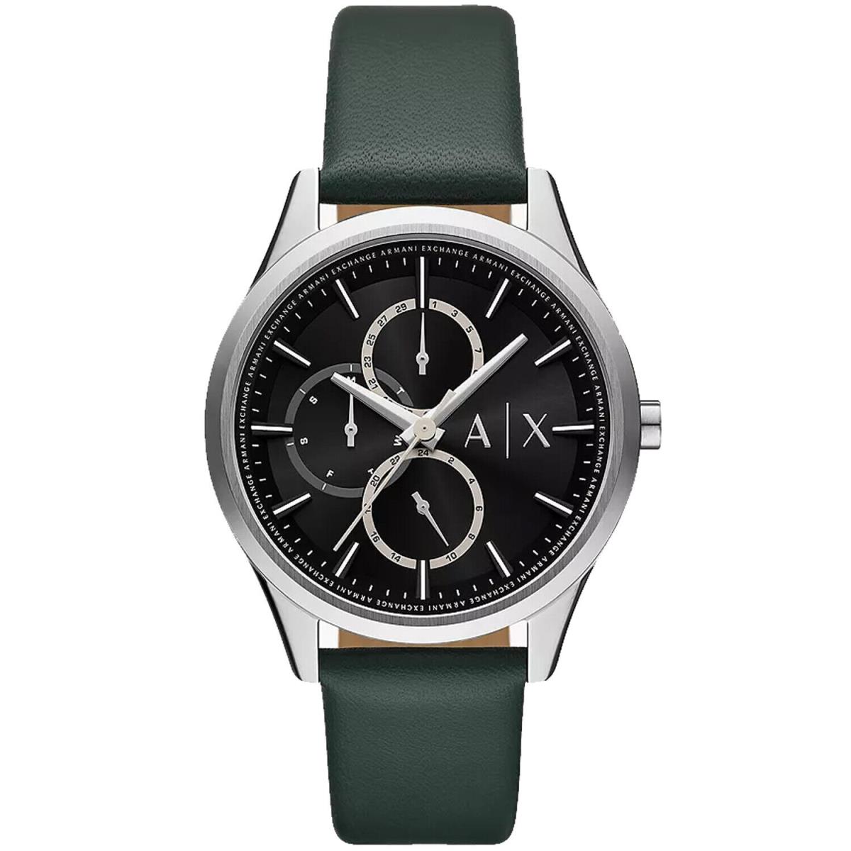 Armani Exchange Men`s Dante Black Dial Watch - AX1883