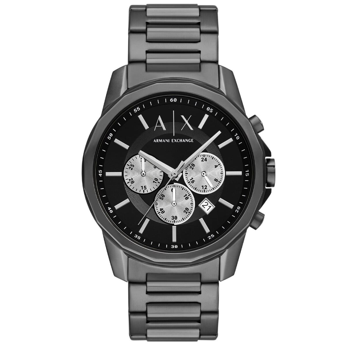 Armani Exchange Men`s Banks Black Dial Watch - AX1765