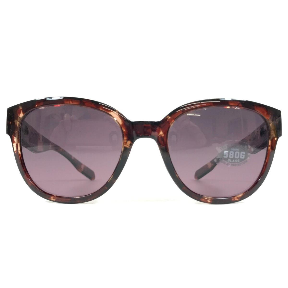 Costa Sunglasses Salina 06S9051 905109 Coral Tortoise w/ Rose Gradient Polarized