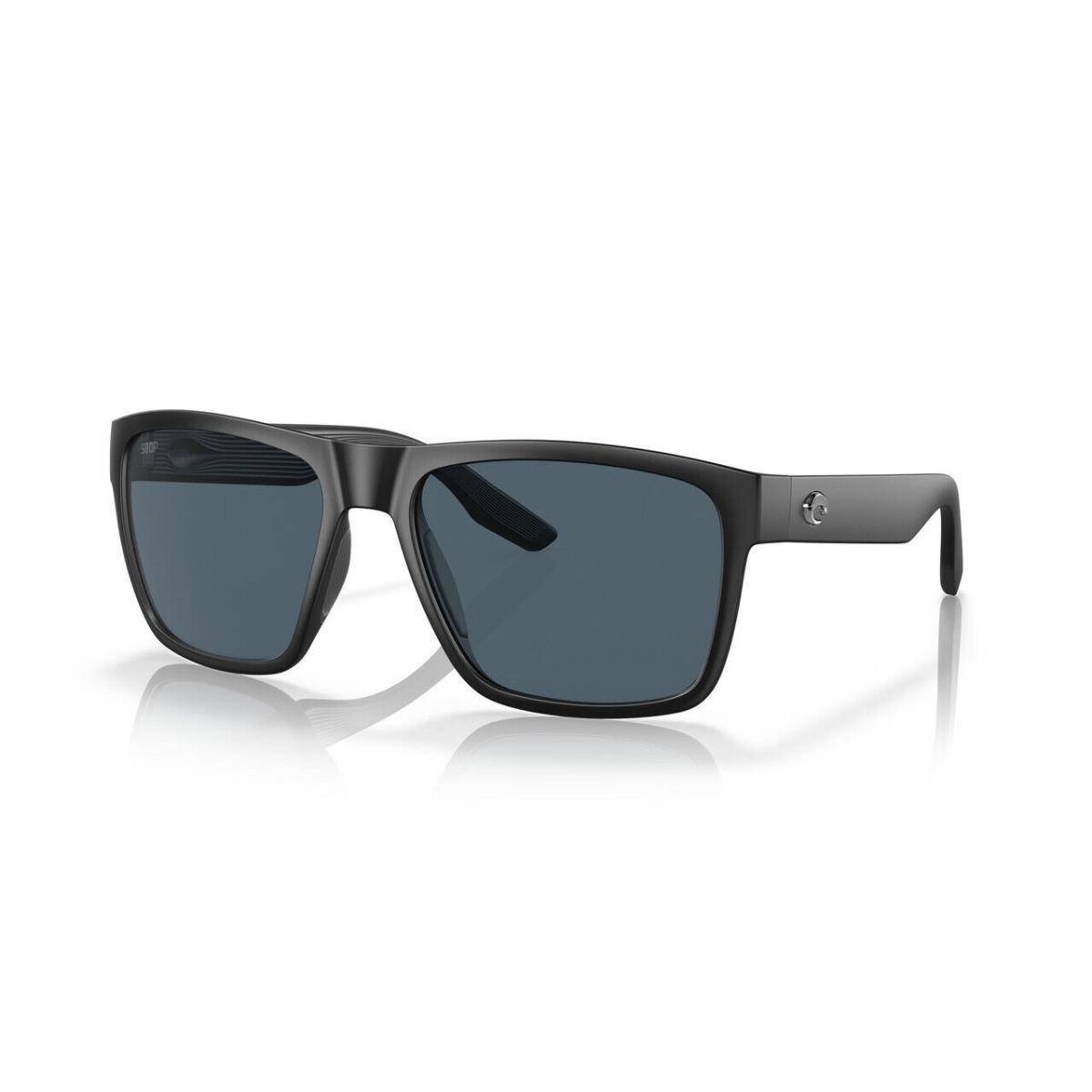 Costa Del Mar Paunch XL Unisex Designer Sunglass Black/polarized Gray 580P 59 mm