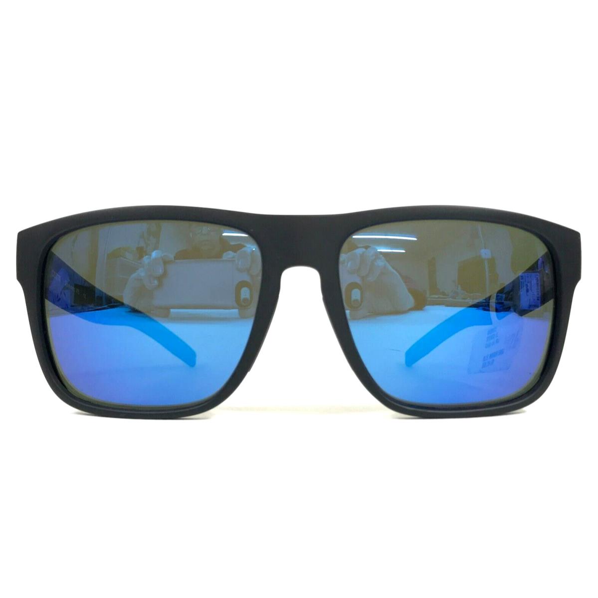 Costa Sunglasses Spearo XL 06S9013-0159 Matte Black Square with Blue Mirror 580G