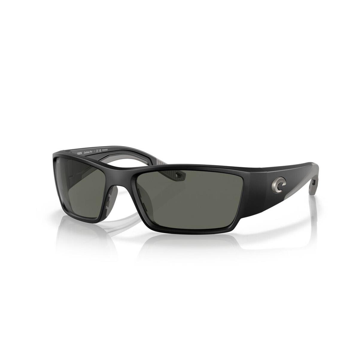 Costa Del Mar Corbina Pro Unisex Sunglasses Black/polarized Gray 580G Glass 61mm