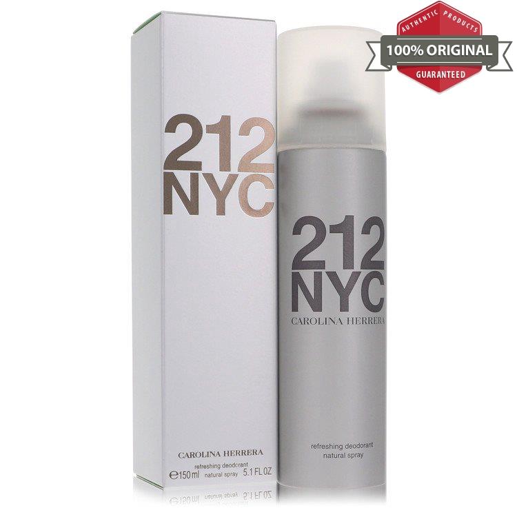 212 Perfume 5.1 oz Deodorant Spray For Women by Carolina Herrera