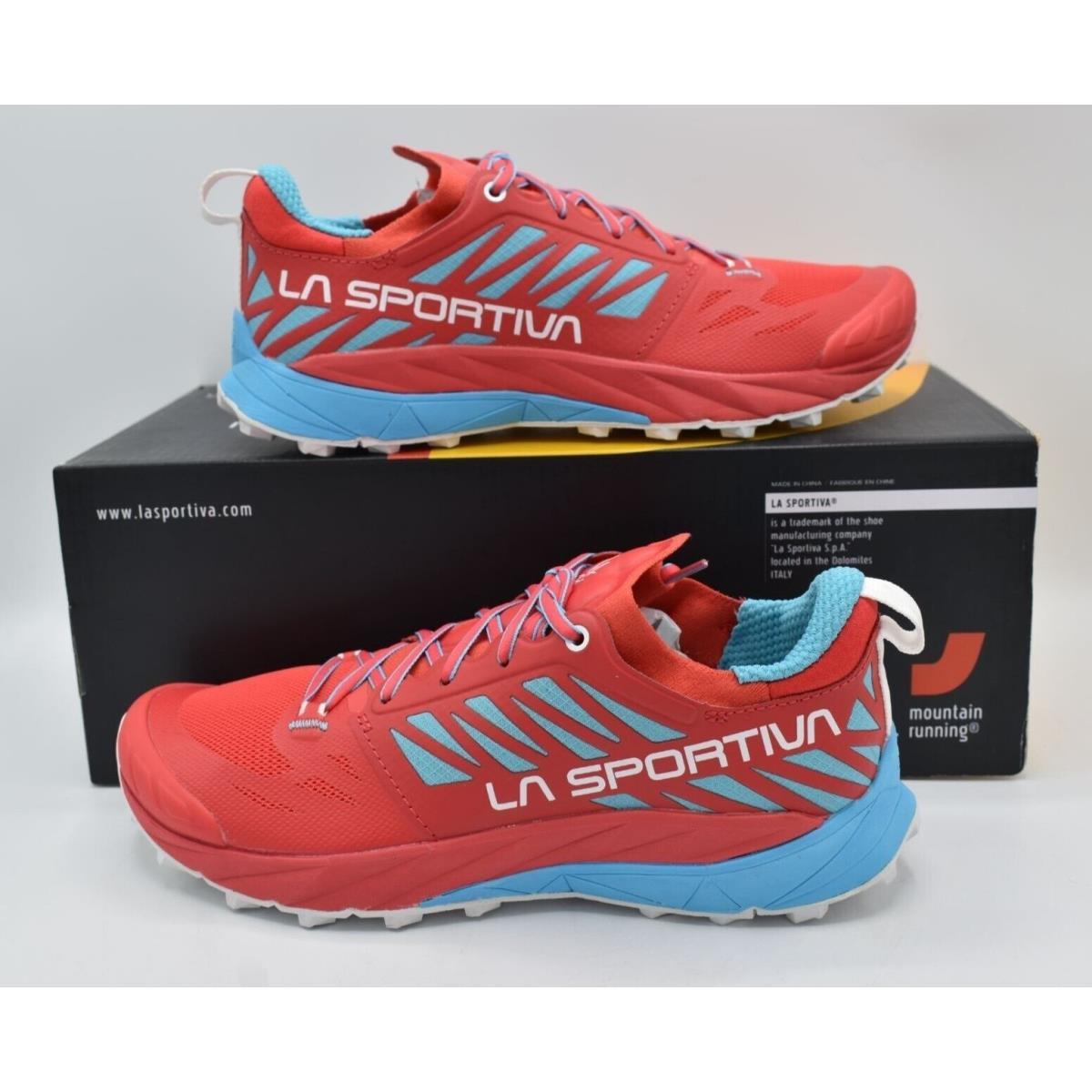 La Sportiva Womens Size US 7.5 EU 38.5 Kaptiva Hibiscus Blue Trail Running Shoes