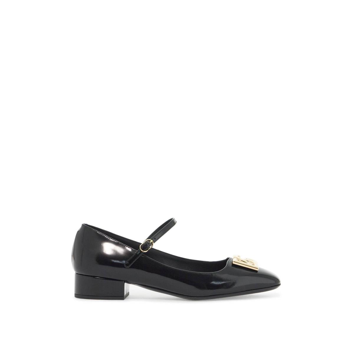 Dolce Gabbana Brushed Leather Mary Jane Women`s Shoes