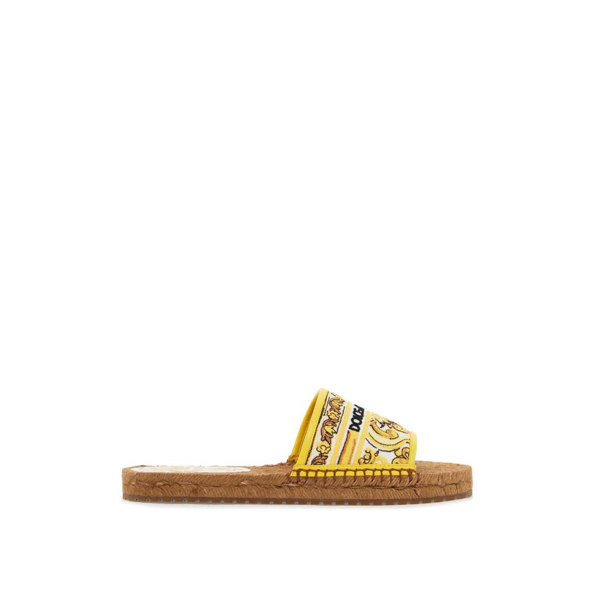 Dolce Gabbana Maiolica Espadrilles Shoes