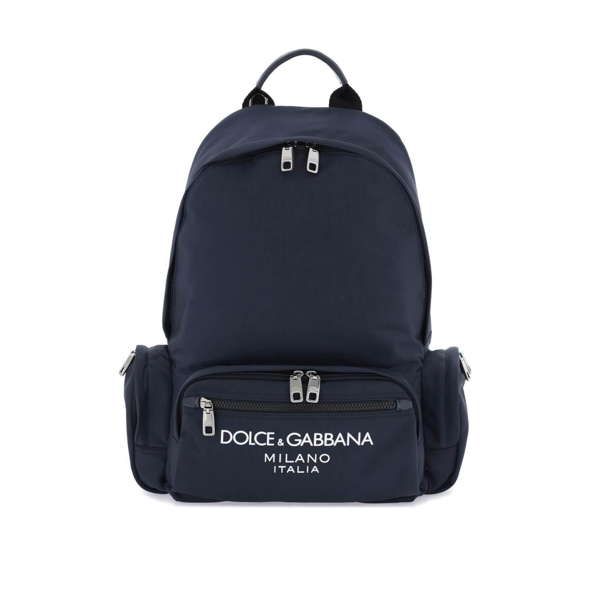 Dolce Gabbana Nylon Backpack Logo