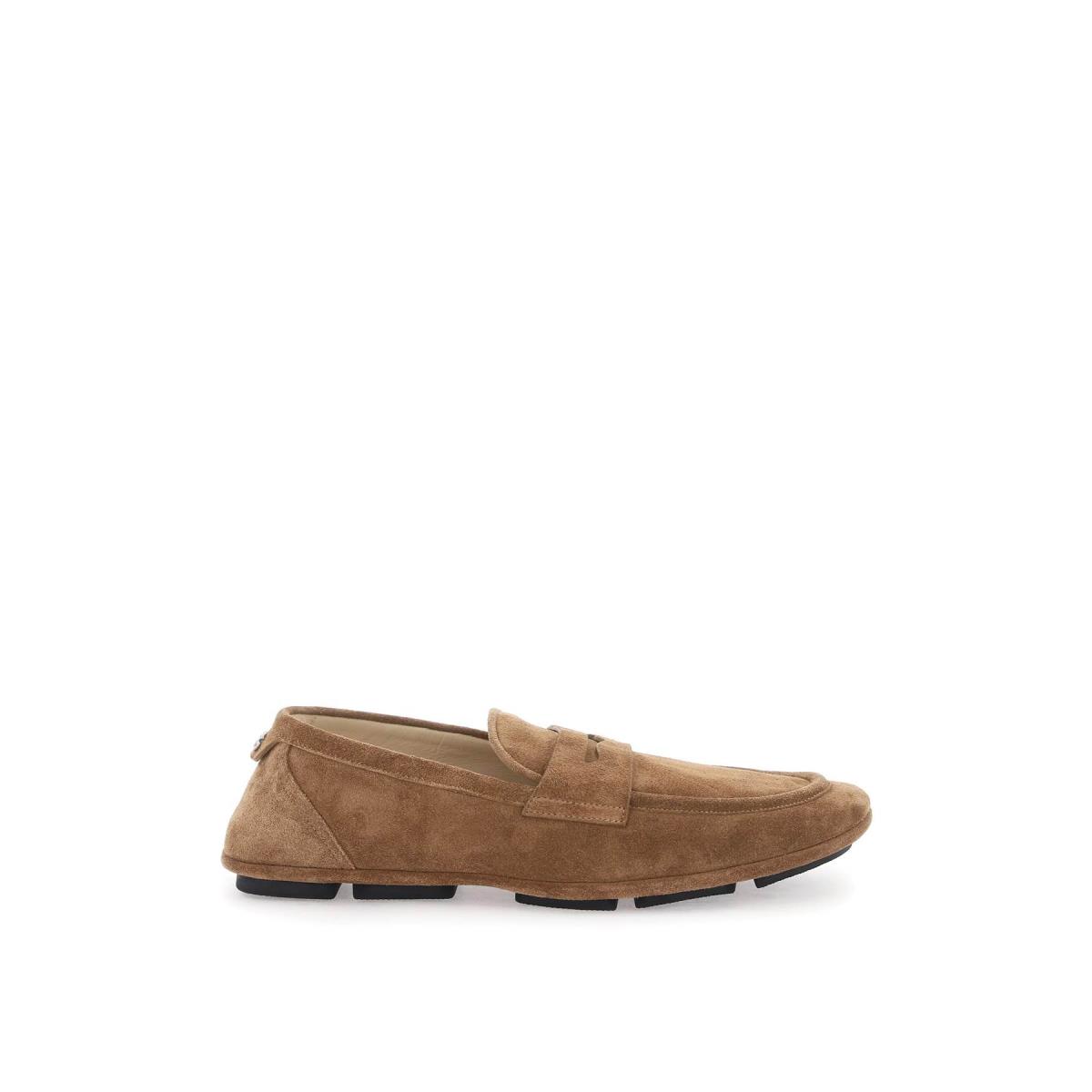 Dolce Gabbana Calf Suede Driver Shoe