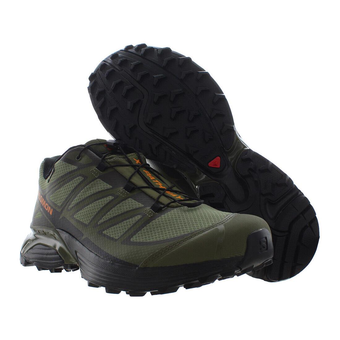 Salomon XT Pathway Gtx Unisex Shoes Size 10 Color: Deep Lichen