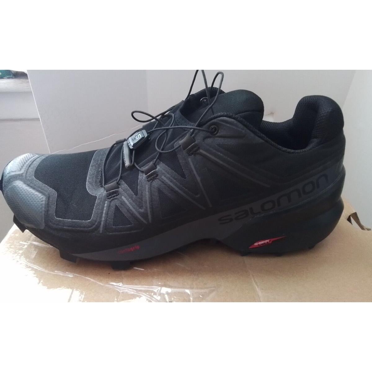 Salomon Men`s Speedcross 5 Trail Running Shoes Size 11