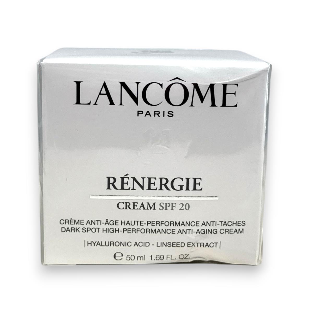 Lancome Renergie Cream Spf 20 Dark Spot High-performance Anti-aging Cream 50ml