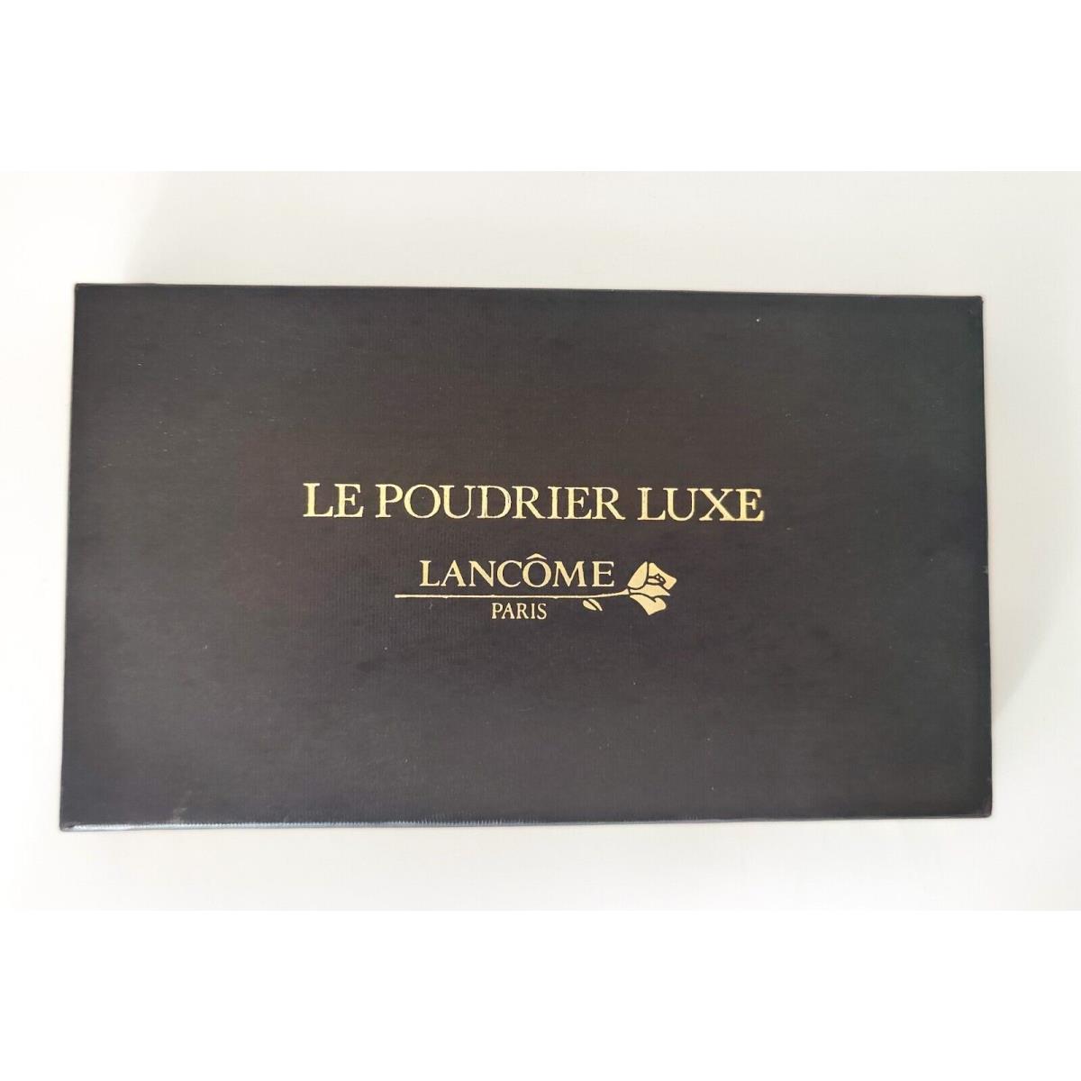 Vintage Lancome Le Poudrier Luxe Face Powder Refill Gold Compact Case Nos