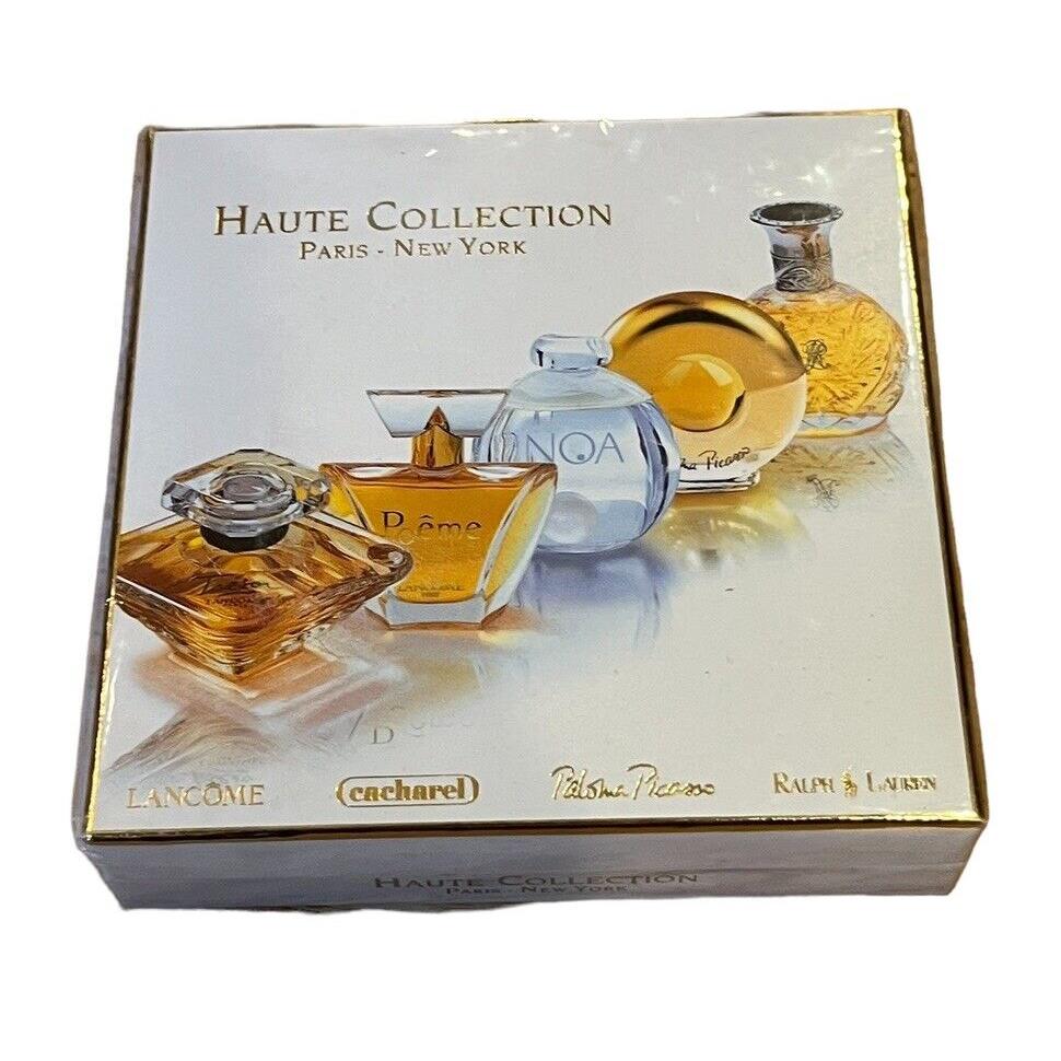 Haute Collection Perfume Mini Set Lancome Cacharel Paloma Picasso Ralph Lauren