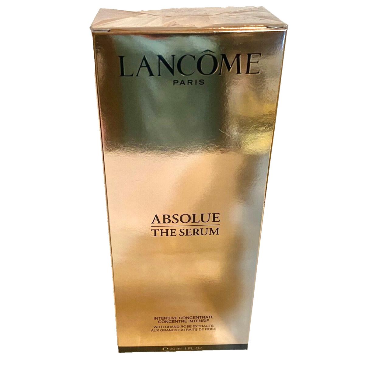 Lancome Absolue The Serum Intensive Concentrate W/grant Rose 1.0 oz/30 ml