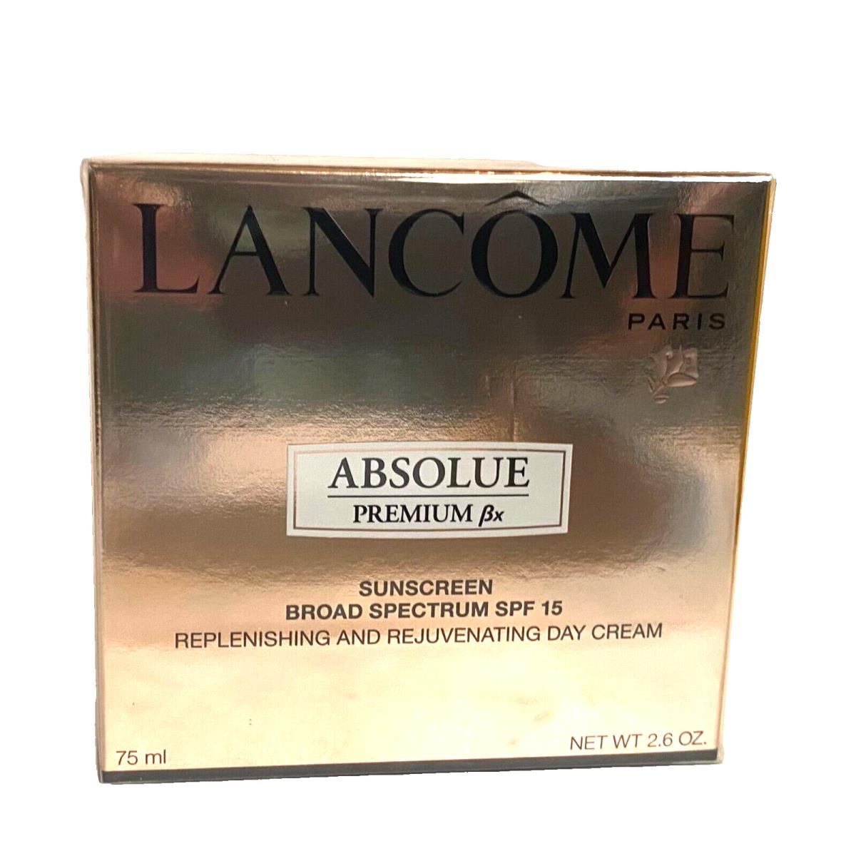 Lancome Absolue Premium Bx Replenishing Rejuvenating Day Cream 2.6oz/75ml 2027