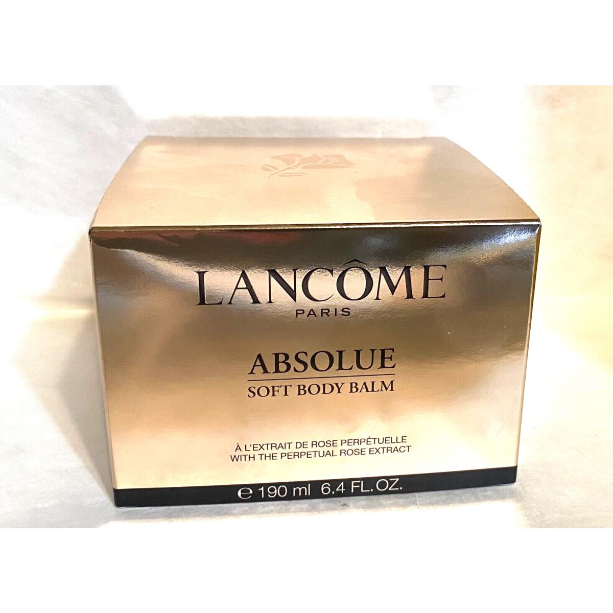 Lancome Absolue Soft Body Balm W/the Perpetual Rose Extract 6.4oz/190 ml