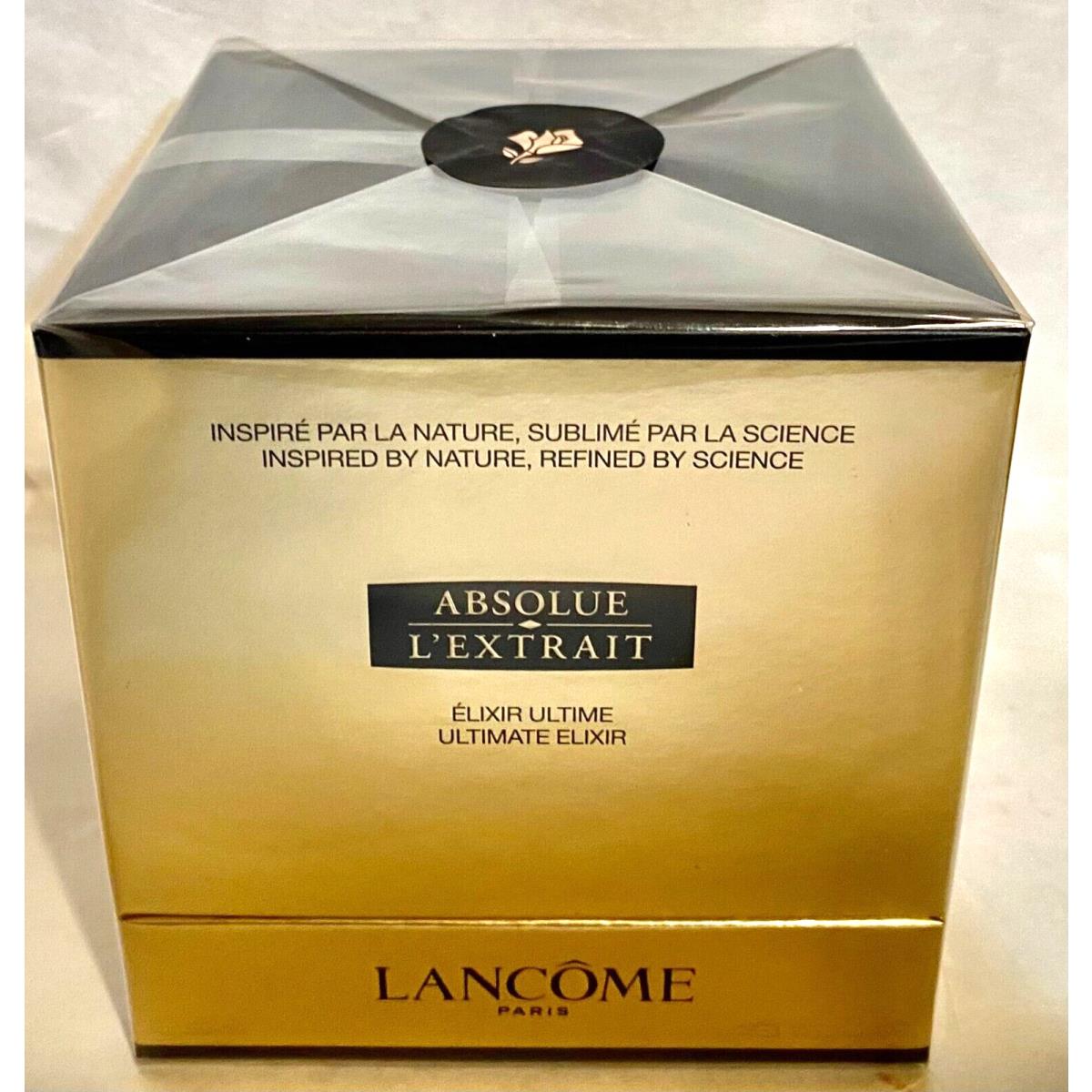 Lancome Absolue L`extrait Ultimate Elixir Cream 1.7 Oz/ 50 ml