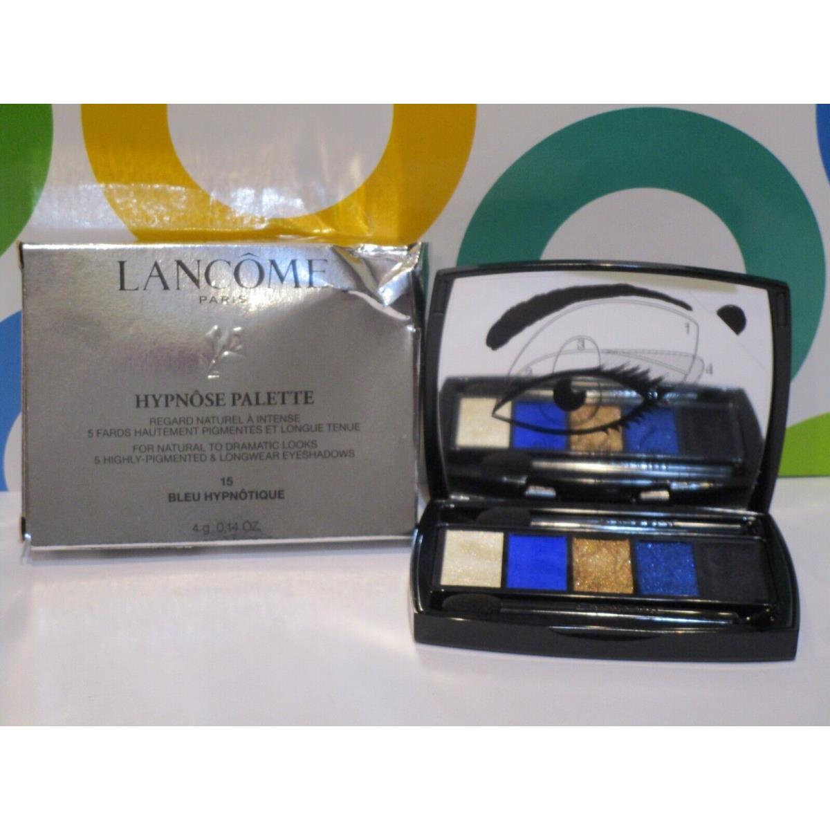 Lancome ~ Hypnose Palette 5 Highly Pigmented Eyeshadows ~ Hypnose Palette 5 Highly Pigmented Eyeshadows 15 Bleu Hypnotique