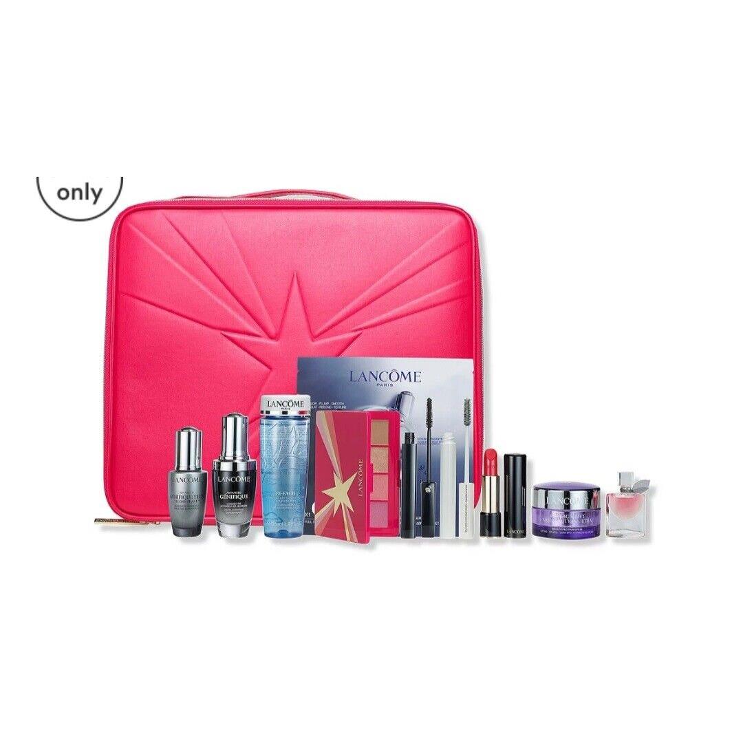 Lancome Beauty Box Make-up Gift Set Mascara Cream Mask Lipstick Eyeshadow