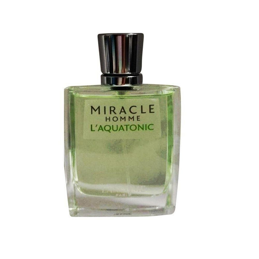 Miracle L`aquatonic Homme Lancome 1.7 oz Edt Mens Cologne 50 ml W/o Box